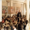 Petr Mamonov in  alternative fashion show, 1987